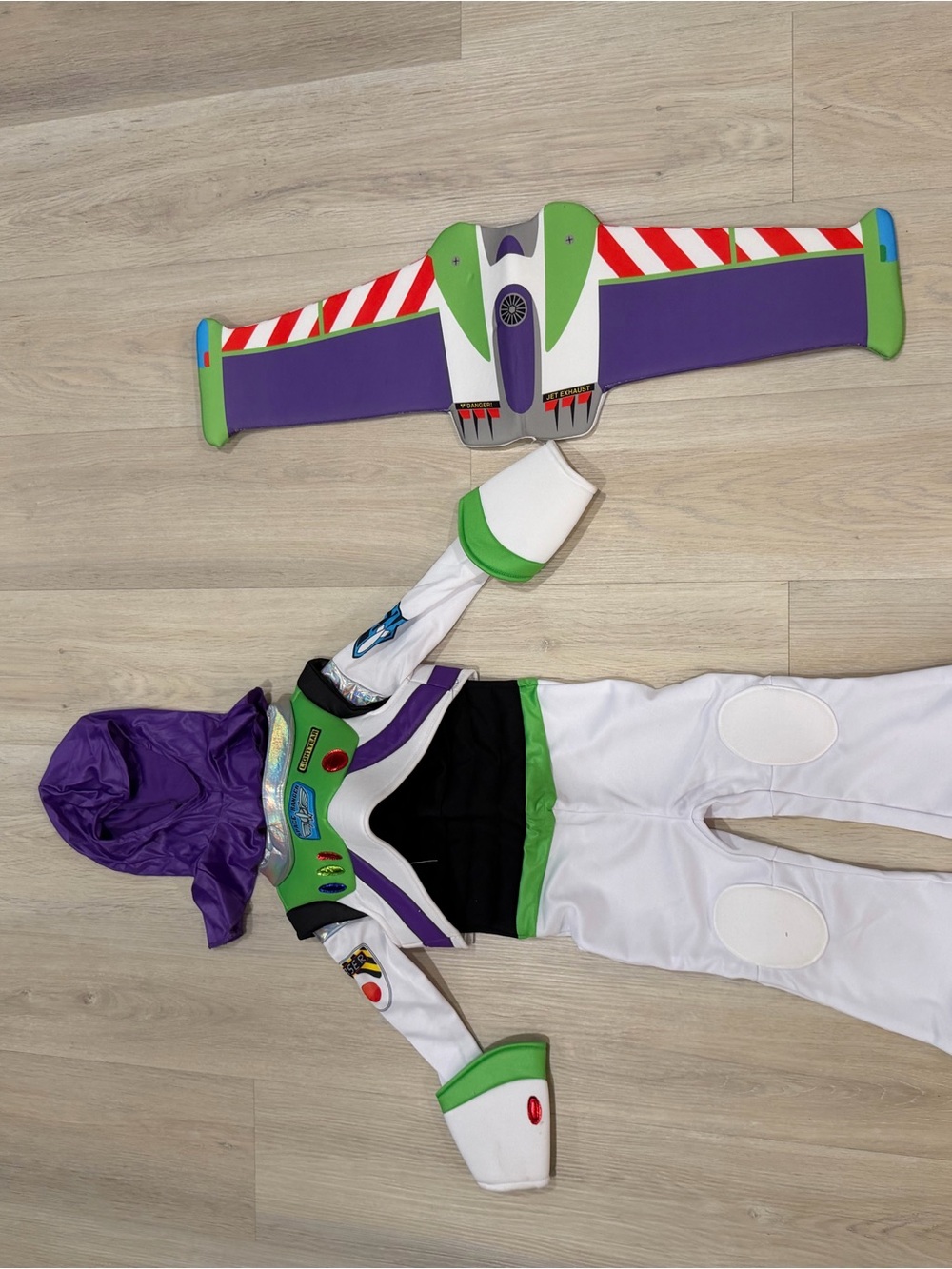 Toy Story Buzz Lightyear Toddler Costume - Picture 3 of 12